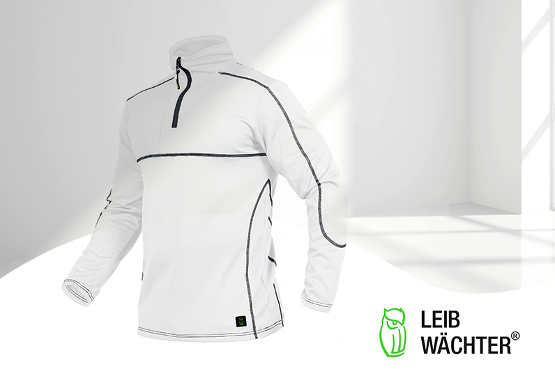 Leibwächter Fleecetroyer Flexline weiß
