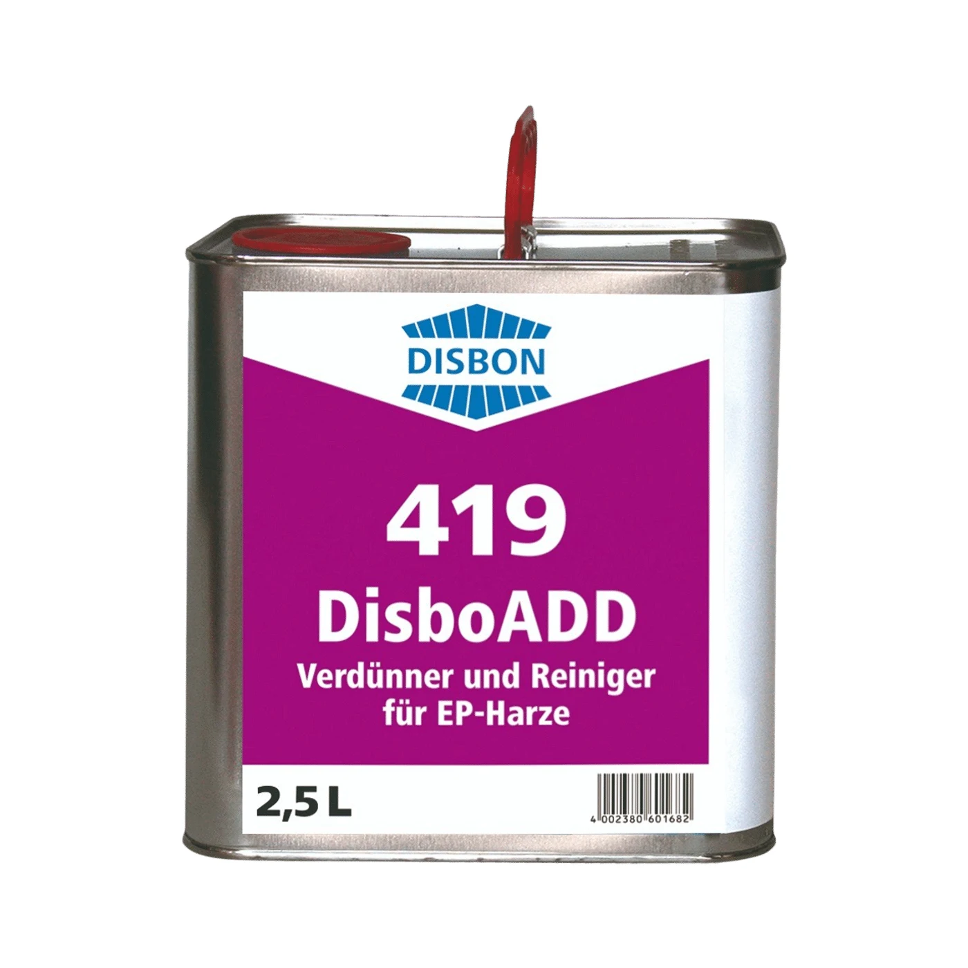 DISBON DisboADD 419 Verdünner und Reiniger für EP-Harze – Packshot Hersteller