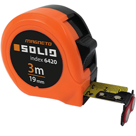 SOLID Rollmaßband - Rollmeter Magnet