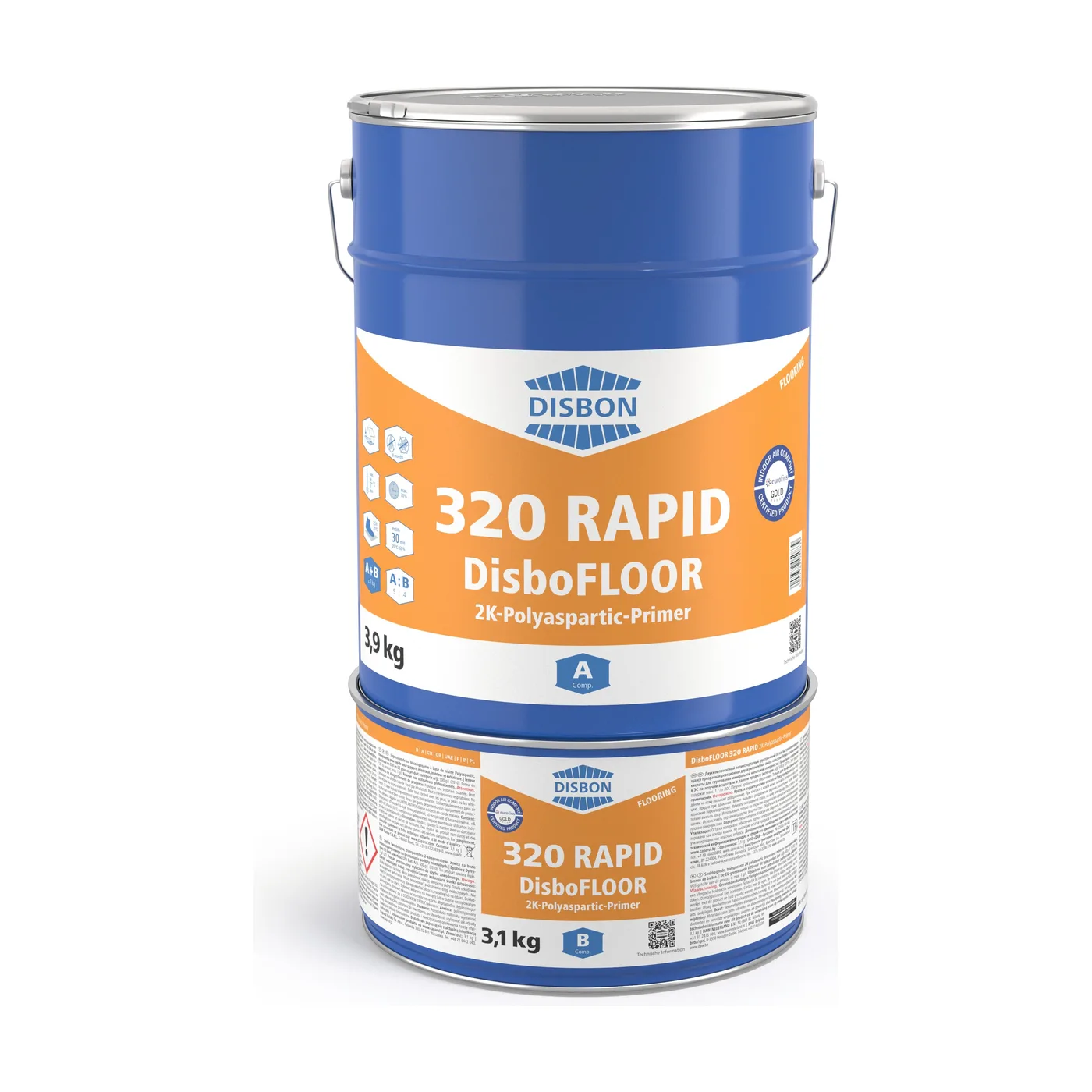 Disbon DisboFLOOR 320 RAPID 2K-Polyaspartic-Grundierung
