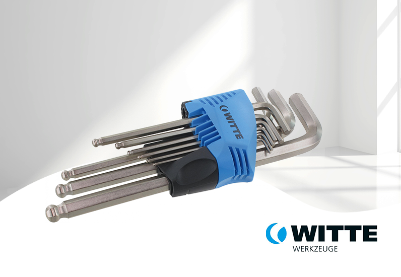 Witte Inbusschlüssel-Set 9-tlg. Witte Inbusschlüssel-Set 9-tlg.