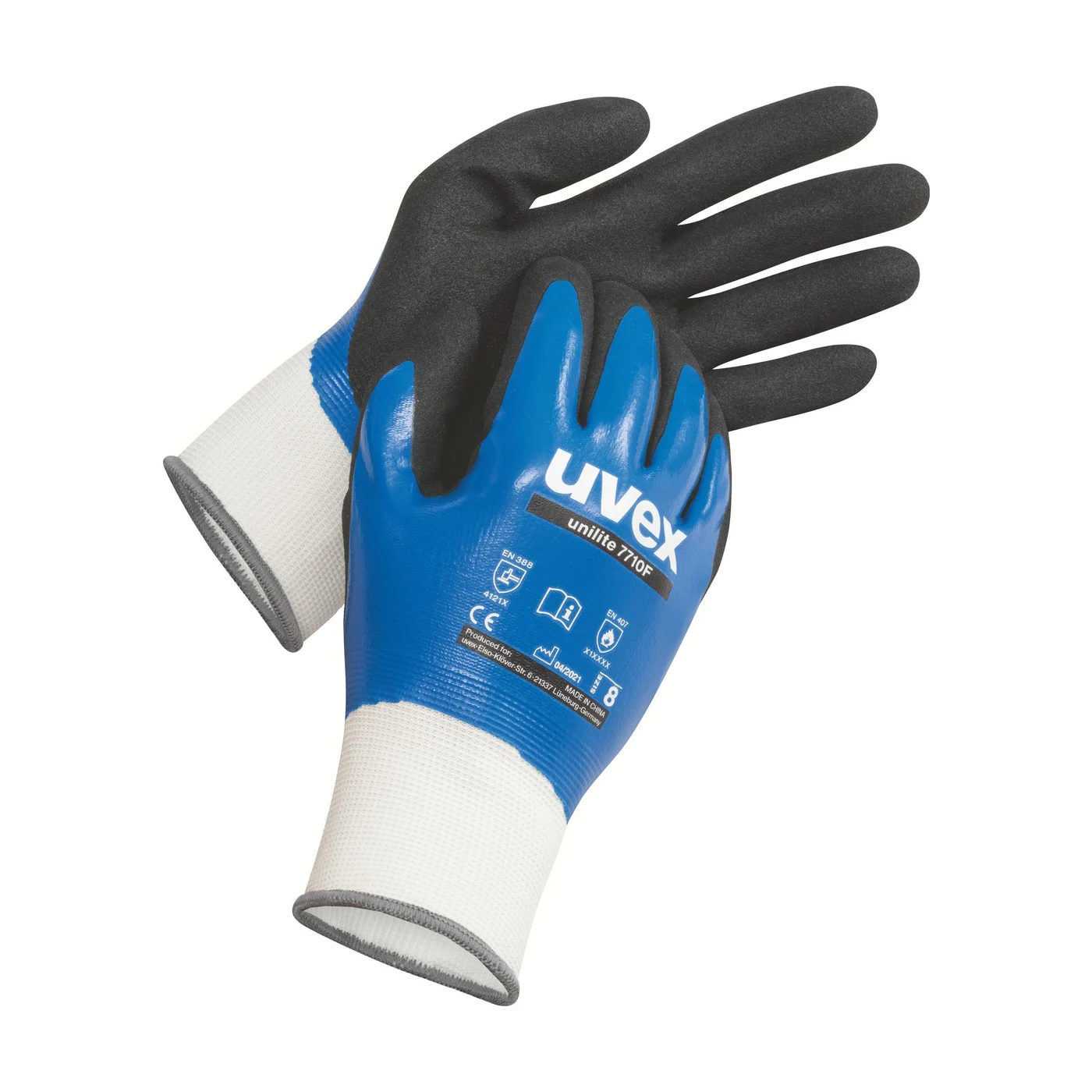 uvex unilite 7710F Montagehandschuhe – Packshot Hersteller