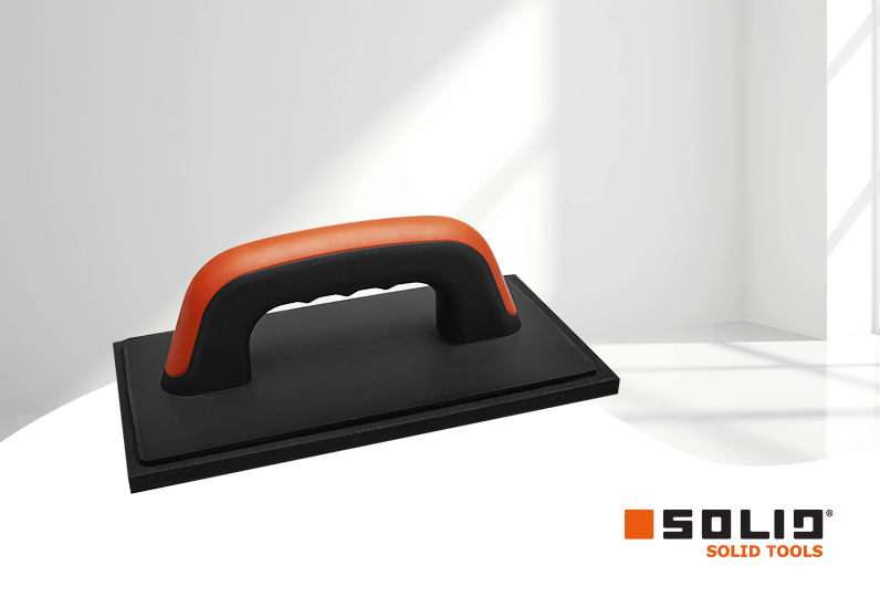 SOLID Reibebrett mit Zellgummi 10mm SOLID Reibebrett mit Zellgummi 10mm