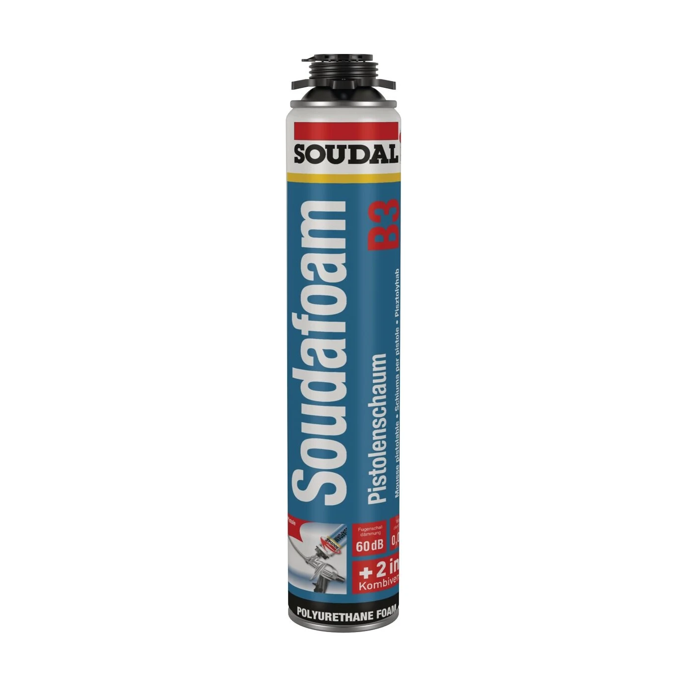 Soudal Profi Pistolenschaum B3/1K 750ml