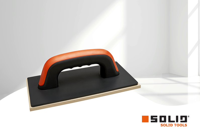 SOLID Reibebrett mit Zellgummi 8mm SOLID Reibebrett mit Zellgummi 8mm