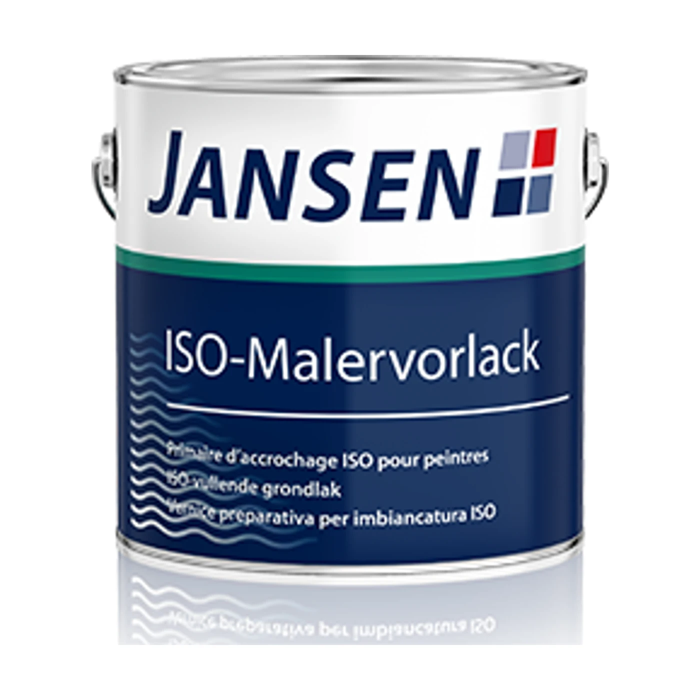 JANSEN ISO-Malervorlack weiß – Packshot Hersteller (Jansen)