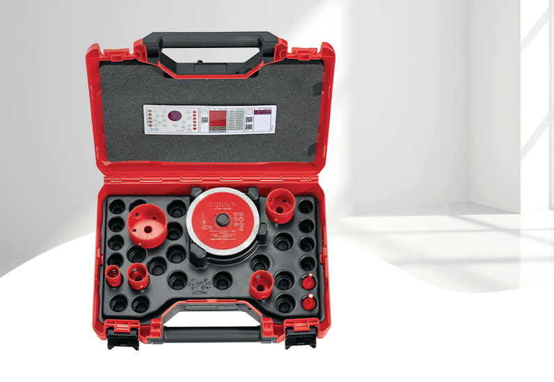 HILTI Fliesenbohrer und -scheibe M14 Set 10tlg.
