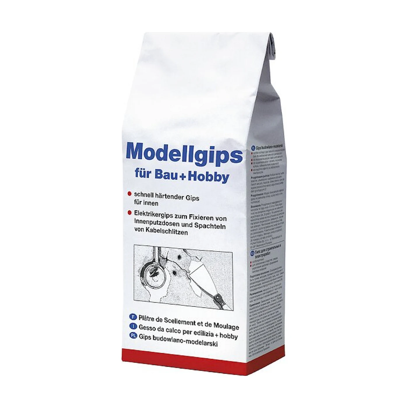 Pufas Modellgips für Bau und Hobby