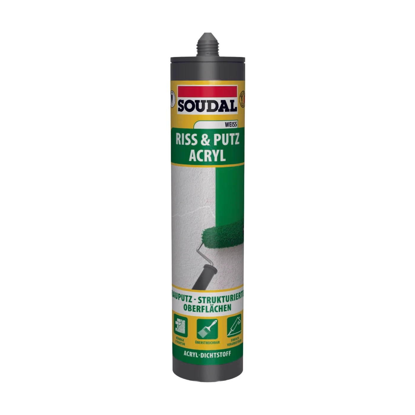 Soudal Maleracryl "Riss & Putz" weiß 300ml