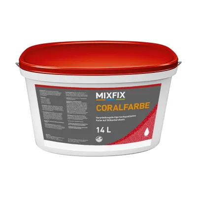 MIXFIX Coralfarbe Silikonharz-Fassadenfarbe