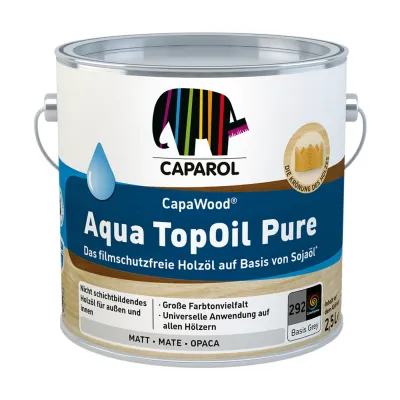 Caparol CapaWood Aqua TopOil Pure Holzöl farblos