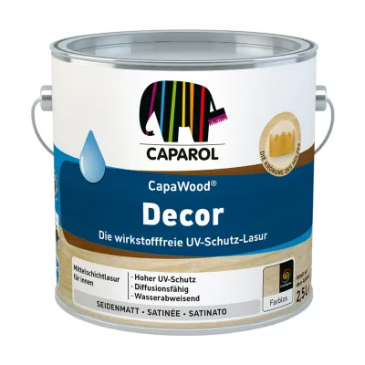 Caparol CapaWood Decor Holzlasur farblos